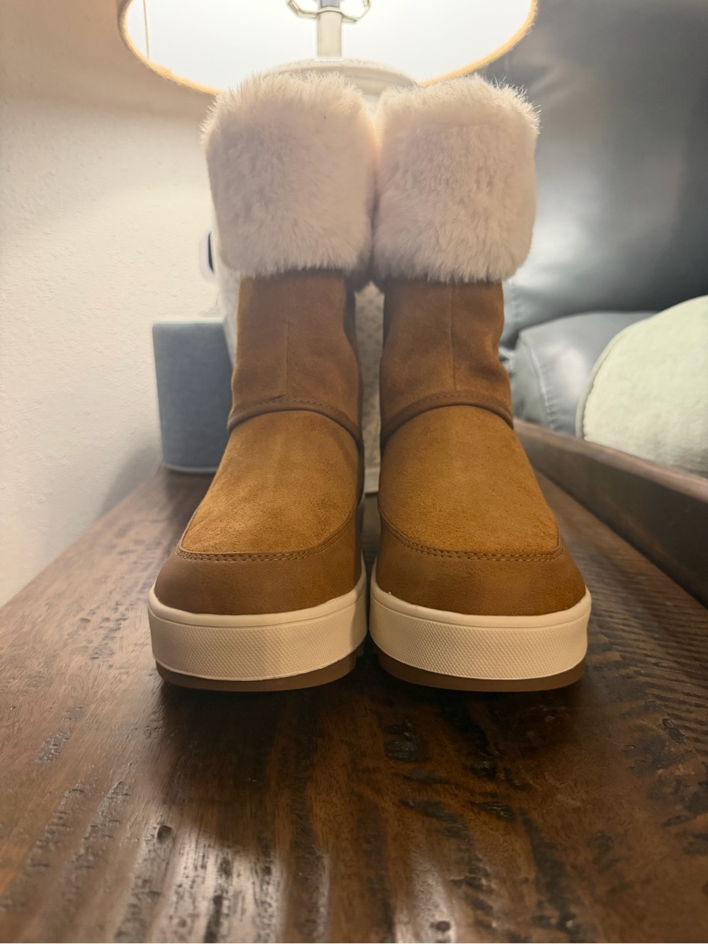 NEW Koolaburra by UGG Tynlee Waterproof Winter Boots Size 7 Chestnut